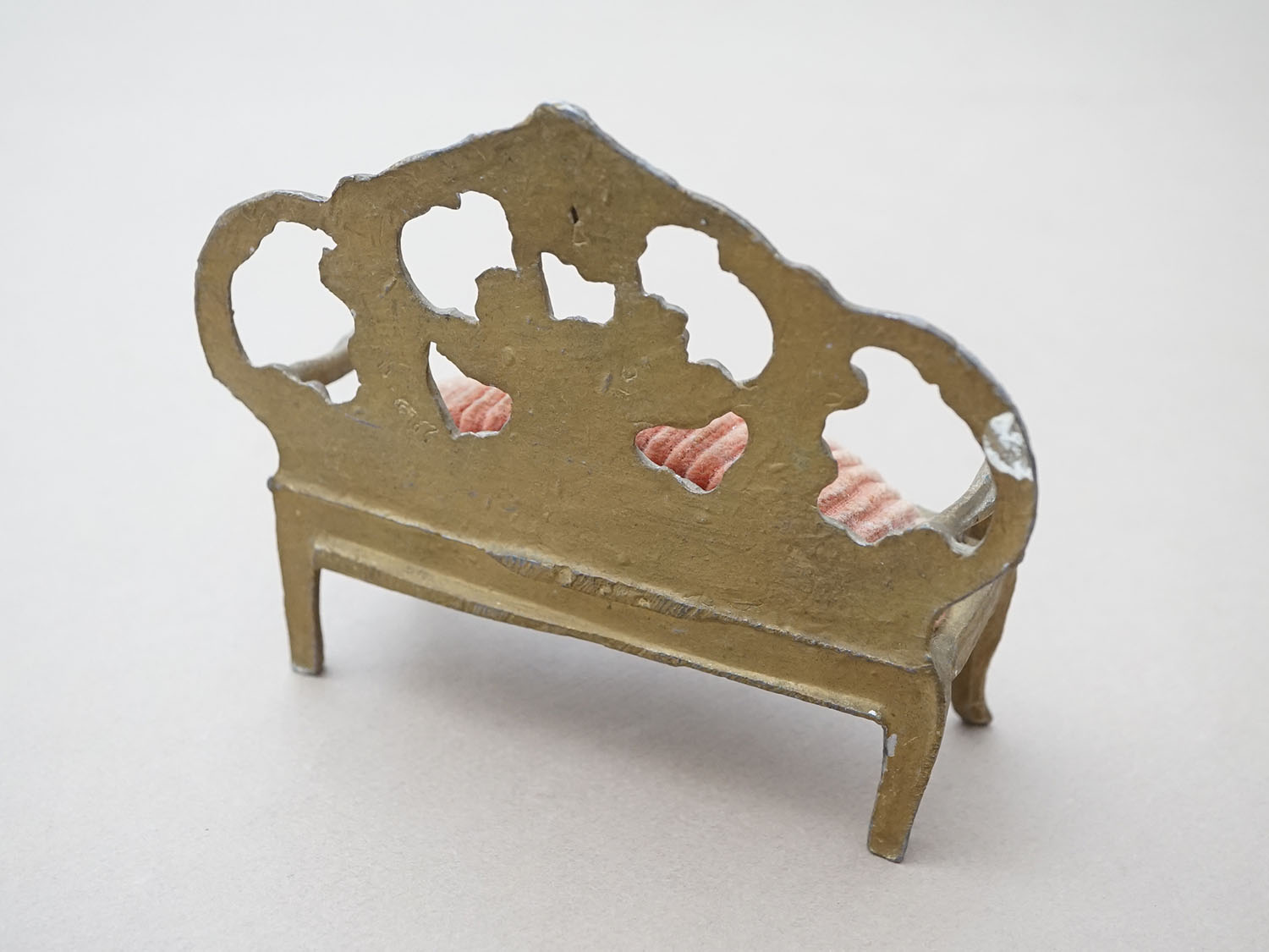 画像5: アンティーク ソファ型 ジュエリースタンド 懐中時計スタンド (5)