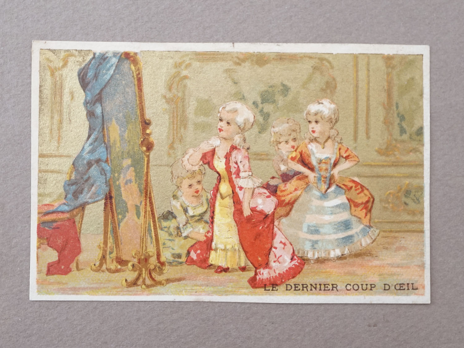 画像5: ＊蚤の市セット＊ アンティーク クロモ 同シリーズ 3点セット  (5)