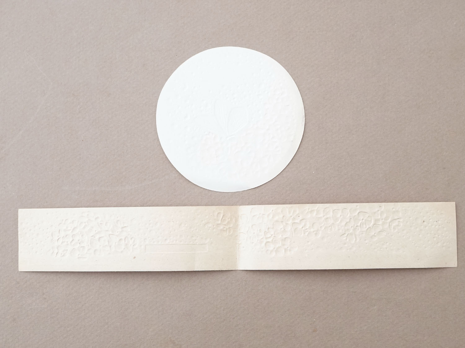 画像6: アンティーク 蝶々&紫陽花 パウダーボックスのラベル NOUVELLE POUDRE SIMON - CREME SIMON - (6)