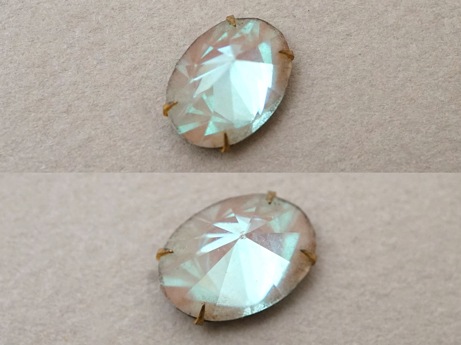 画像3: 【セール対象外】【クーポン対象外】アンティーク サフィレットのルース オーバル 11×15mm (3)