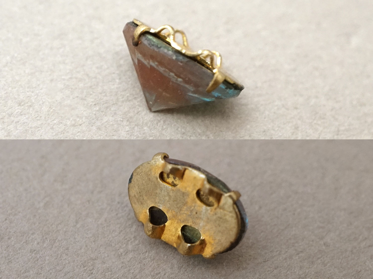 画像3: 【セール対象外】【クーポン対象外】アンティーク サフィレットのルース オーバル 7.5×11mm (3)