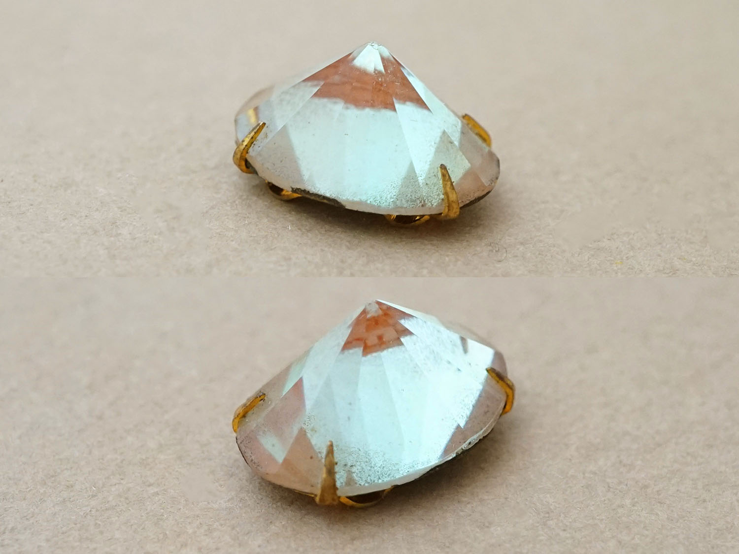 画像4: 【セール対象外】【クーポン対象外】アンティーク サフィレットのルース オーバル 11×15mm (4)