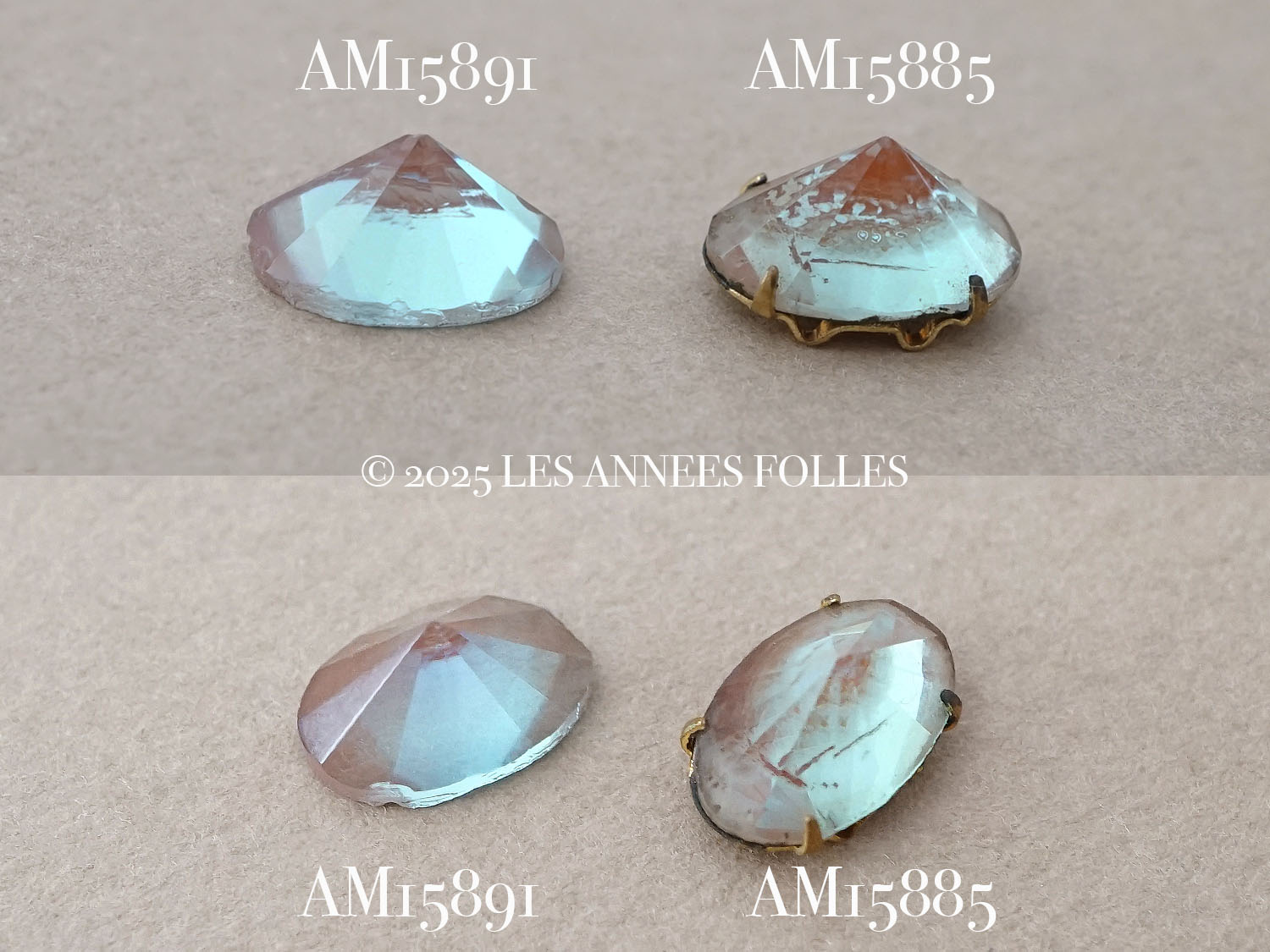 画像4: 【セール対象外】【クーポン対象外】アンティーク サフィレットのルース オーバル 7.5×11mm (4)