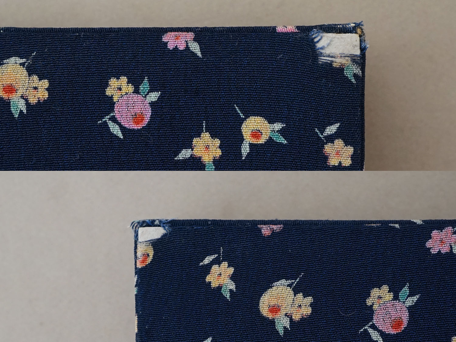 画像4: アンティーク パフュームボックス 花模様のカルトナージュボックス - HOUBIGANT PARIS - (4)