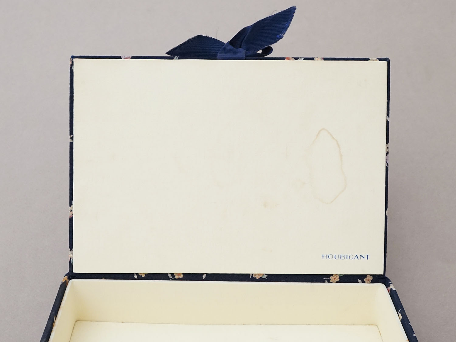 画像9: アンティーク パフュームボックス 花模様のカルトナージュボックス - HOUBIGANT PARIS - (9)