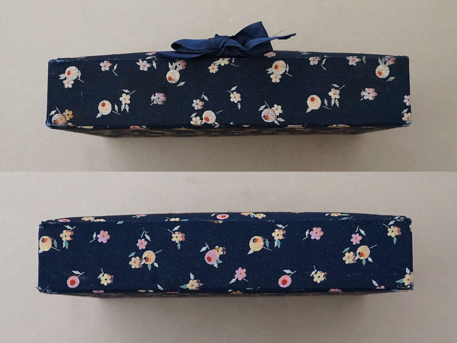 画像5: アンティーク パフュームボックス 花模様のカルトナージュボックス - HOUBIGANT PARIS - (5)