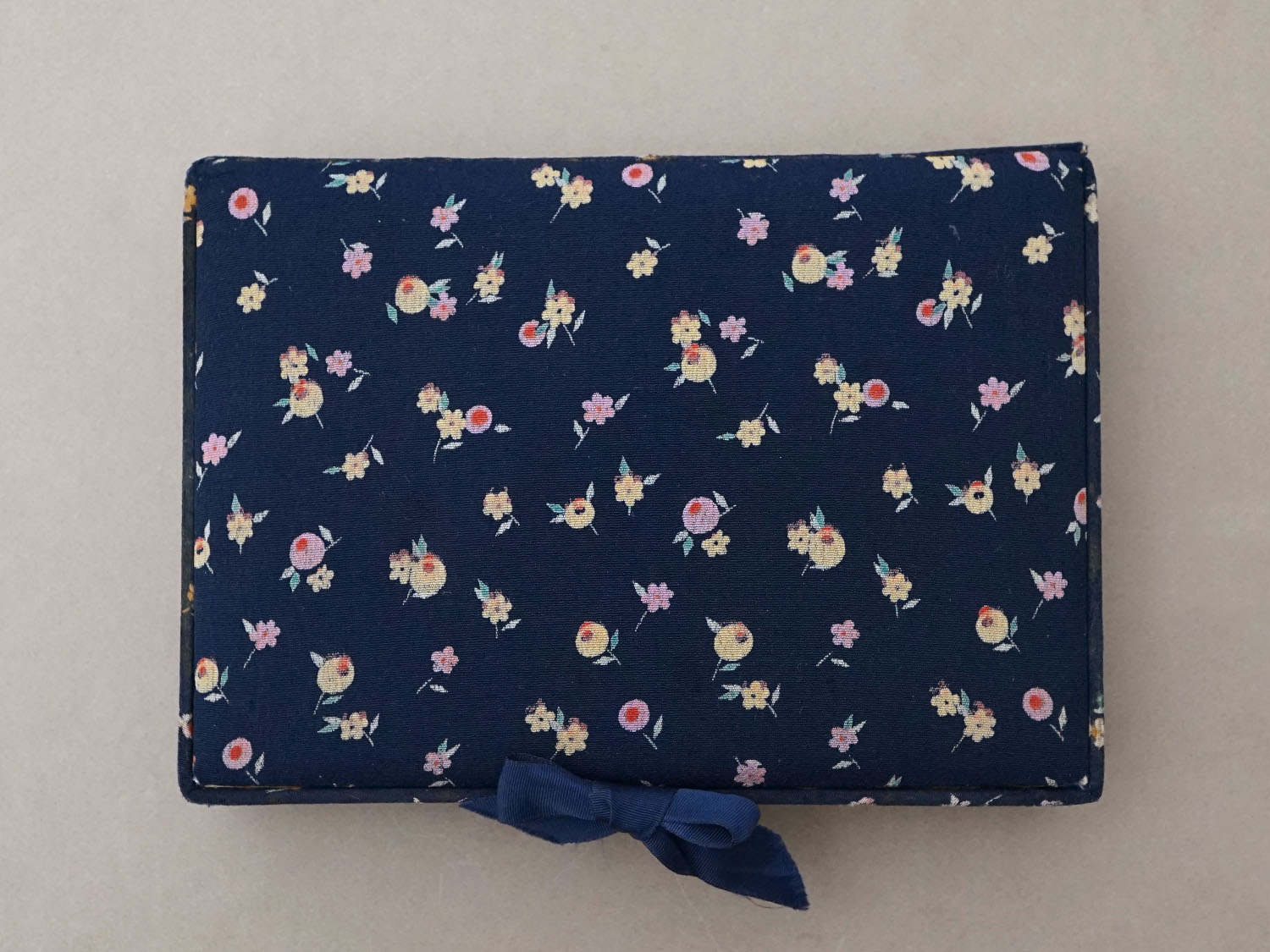 画像2: アンティーク パフュームボックス 花模様のカルトナージュボックス - HOUBIGANT PARIS - (2)