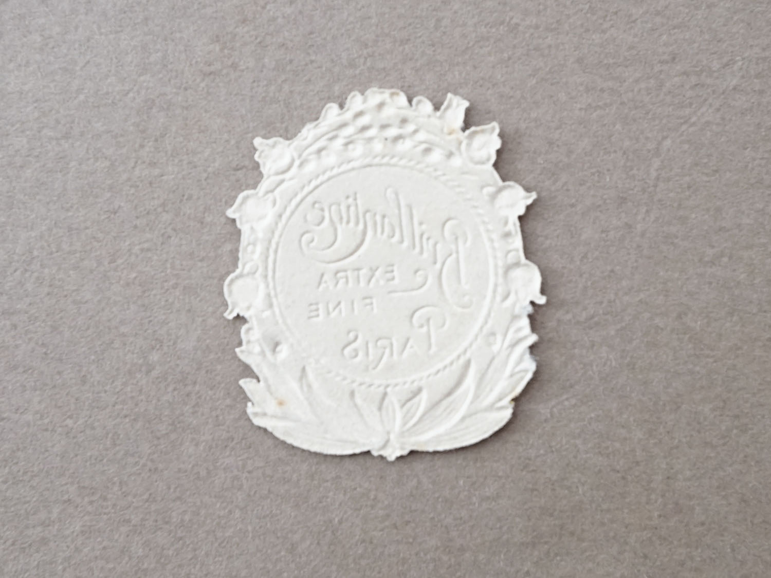 画像3: アンティーク パフュームラベル 鈴蘭 BRILLANTINE EXTRA FINE PARIS (3)