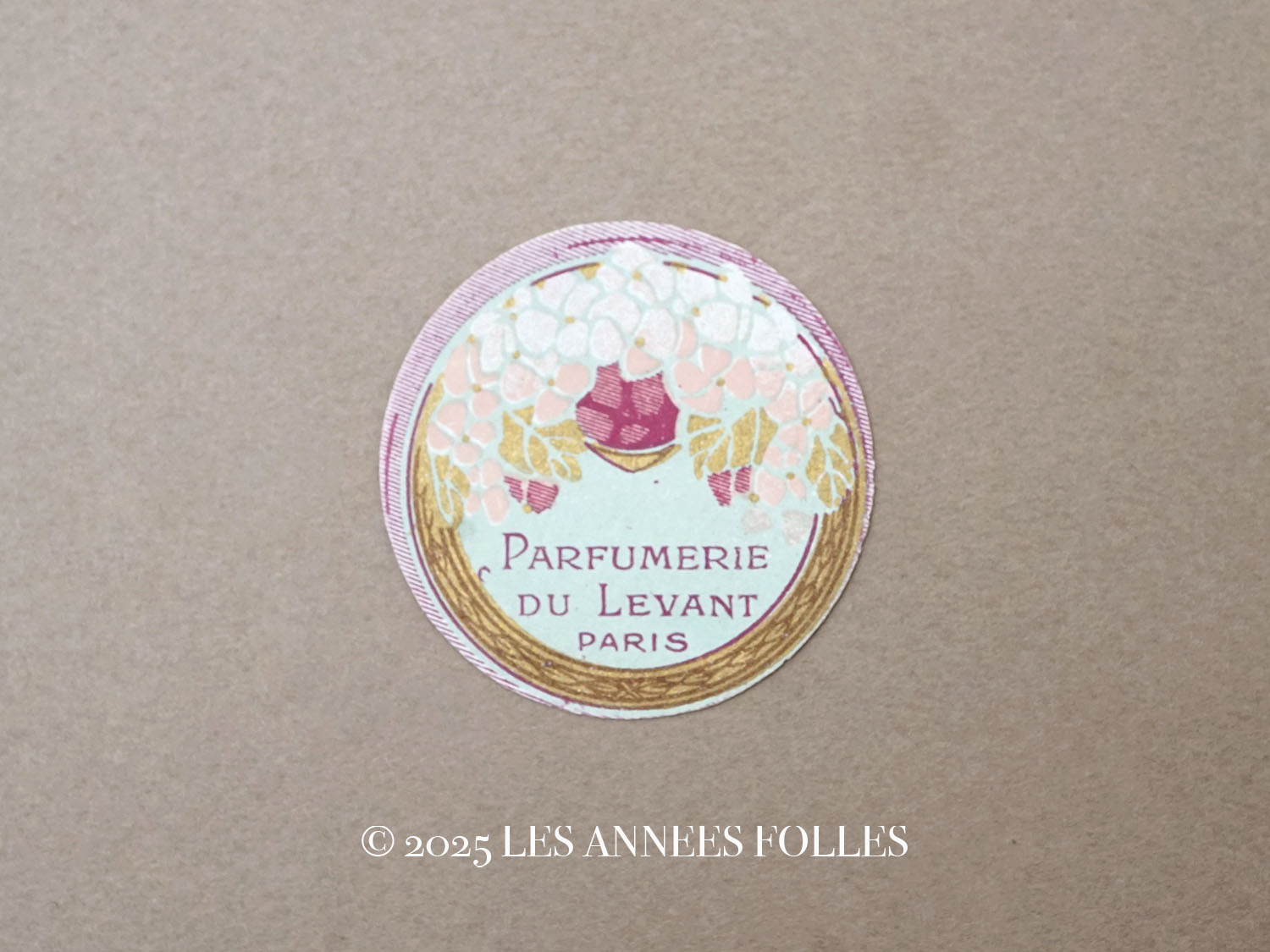 画像1: アンティーク パフュームラベル PARFUMERIE DU LEVANT (1)