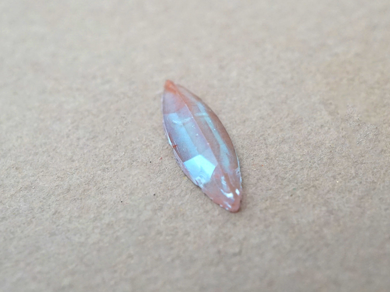 画像3: アンティーク サフィレットのルース マーキス型 5×14mm (3)