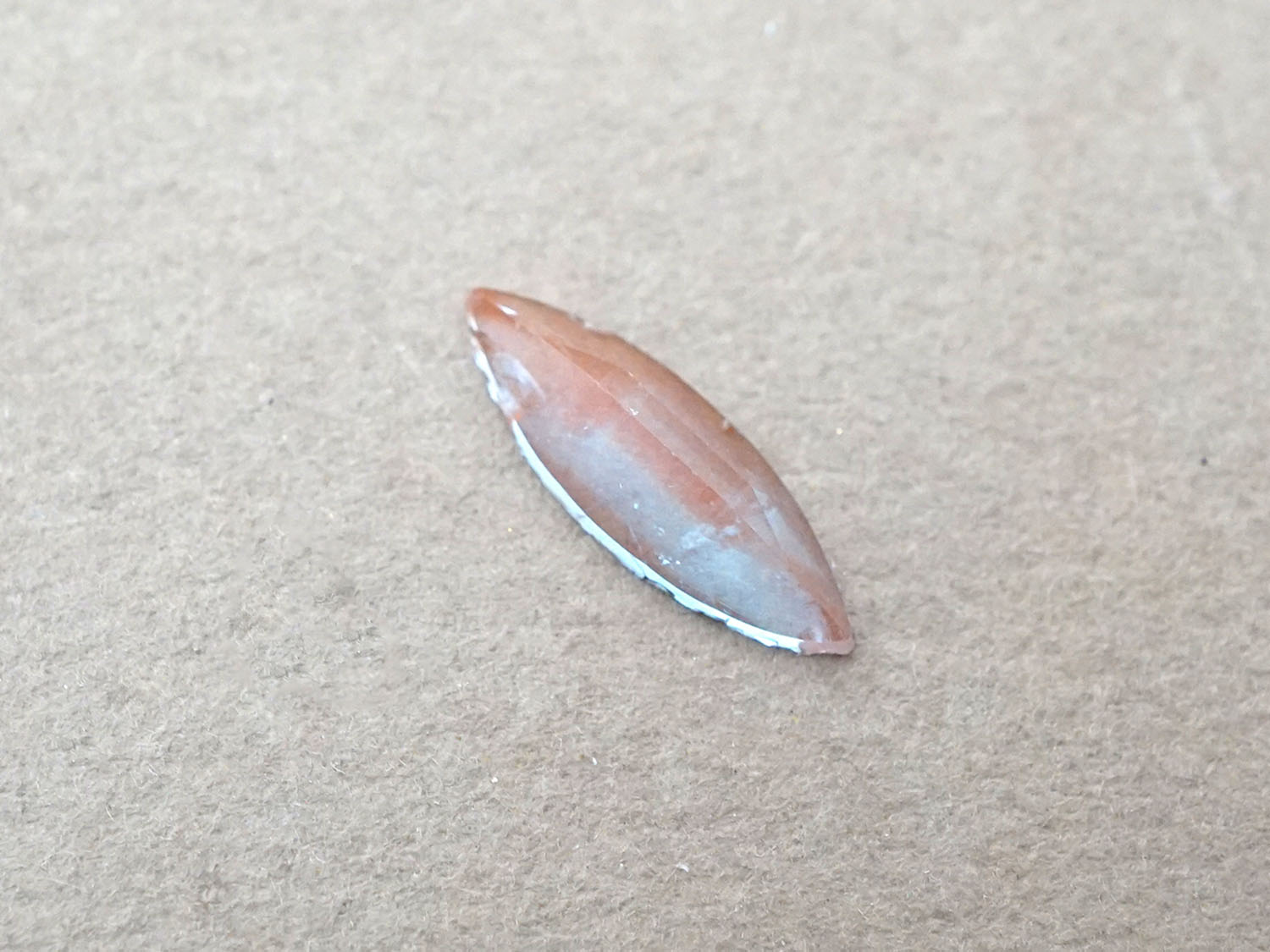 画像2: アンティーク サフィレットのルース マーキス型 5×14mm (2)