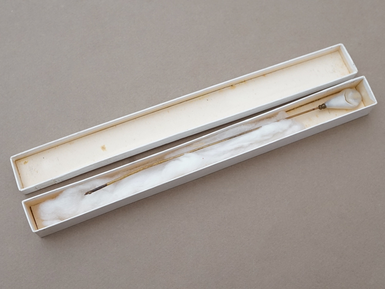 画像9: アンティーク ジュエリーボックス ハットピン入り  (9)