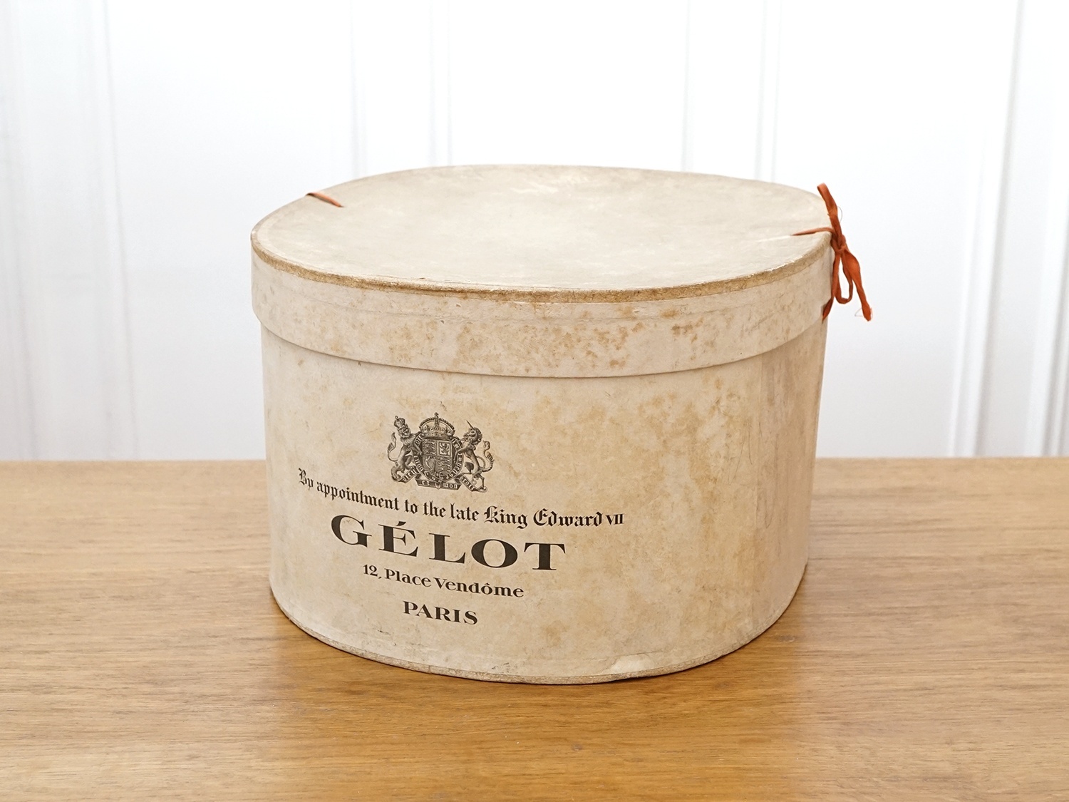 画像2: アンティーク ハットボックス - GELOT - (2)