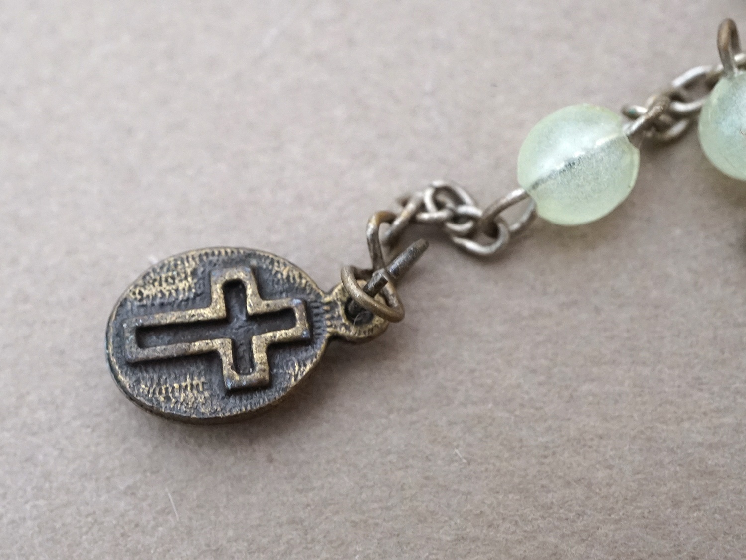 画像6: ＊蚤の市セット＊ アンティーク ロザリオ＆メダイユのセット (6)