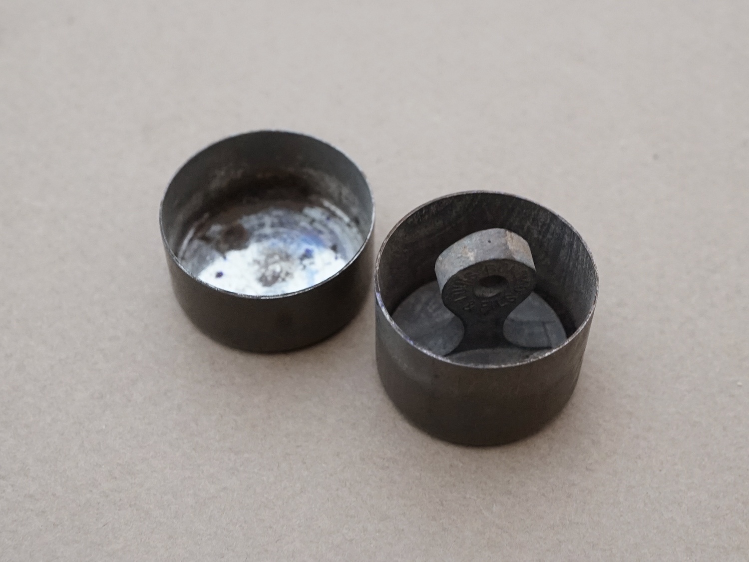 画像3: ＊蚤の市セット＊ アンティーク イニシャル スタンプ2点セット モノグラム (3)