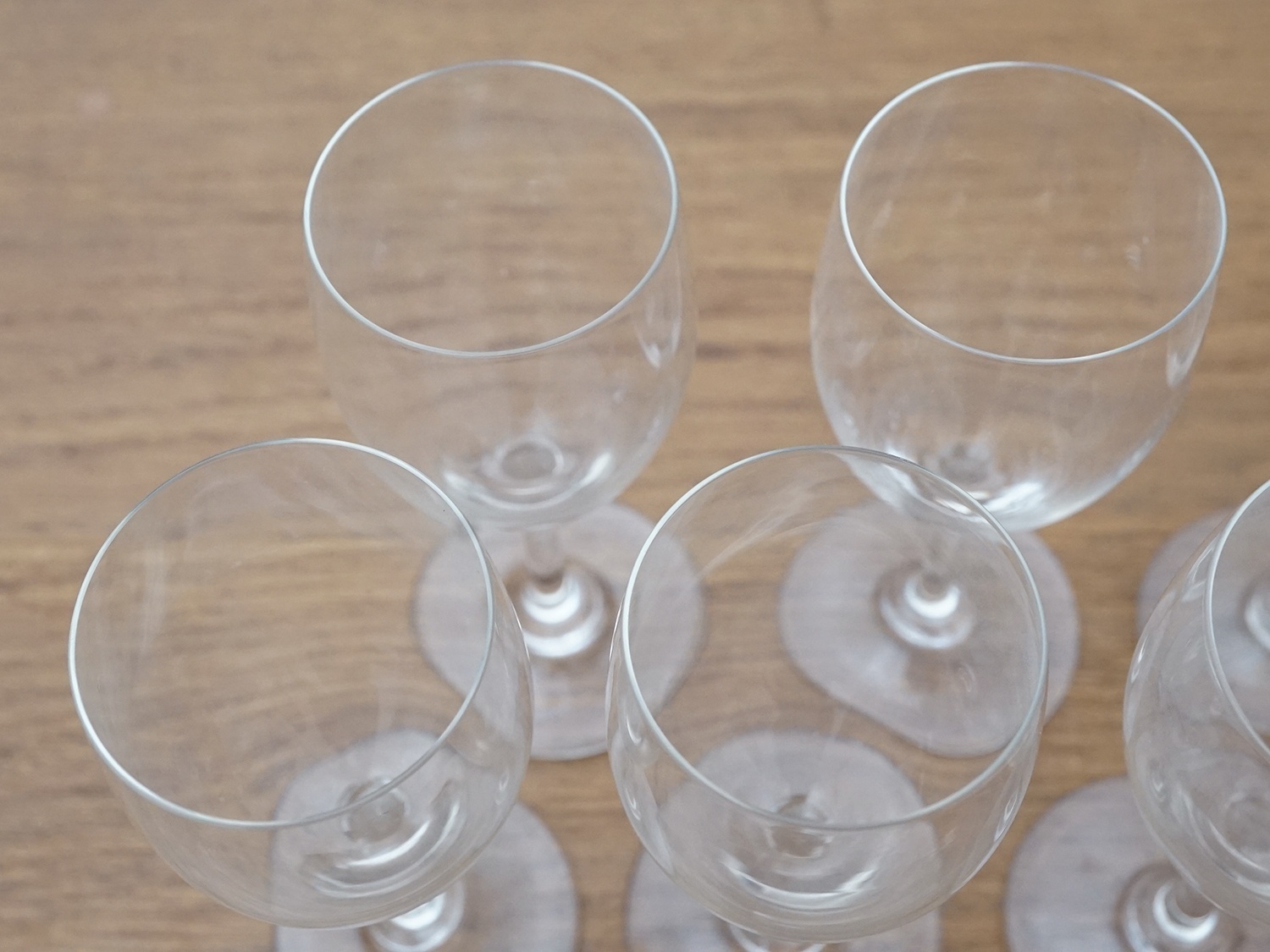 画像4: 1940年頃  準オールドバカラ オーブリオン 6点セット 刻印入り Φ : 4.6cm H : 12cm BACCARAT Haut-Brion (4)