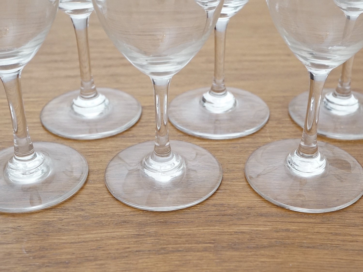 画像3: 1940年頃  準オールドバカラ オーブリオン 6点セット 刻印入り Φ : 4.6cm H : 12cm BACCARAT Haut-Brion (3)