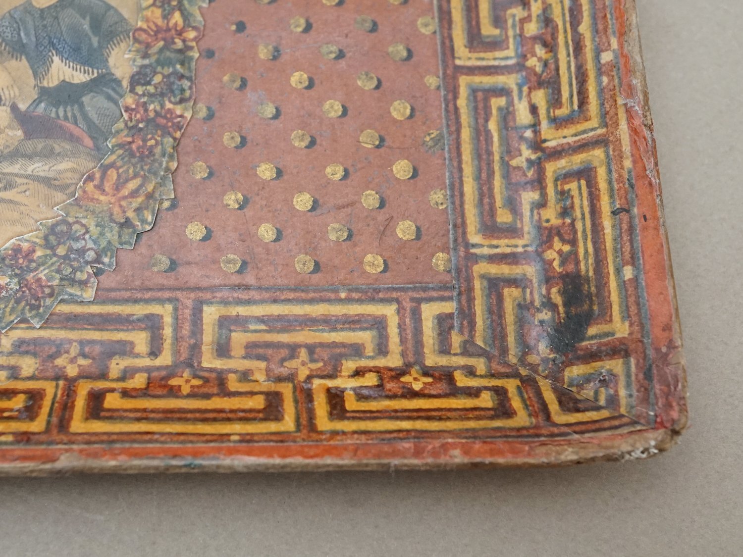 画像7: 19世紀 アンティーク ナポレオン3世 トレイ モード版画 (7)