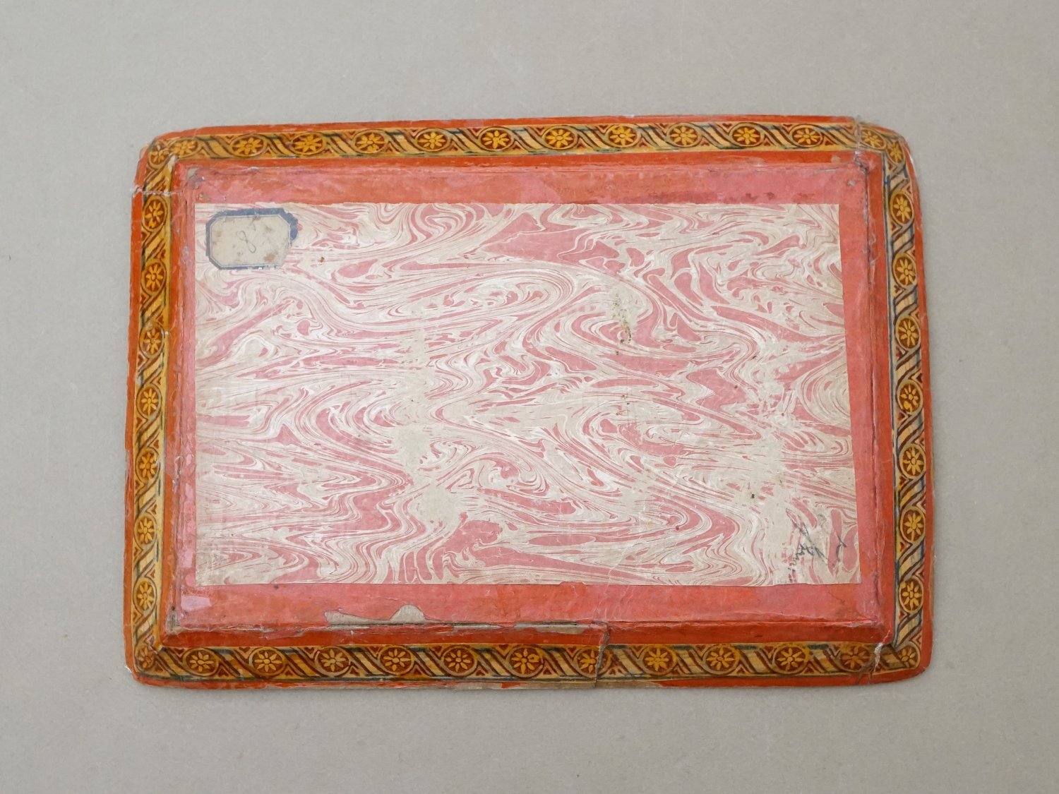 画像8: 19世紀 アンティーク ナポレオン3世 トレイ モード版画 (8)