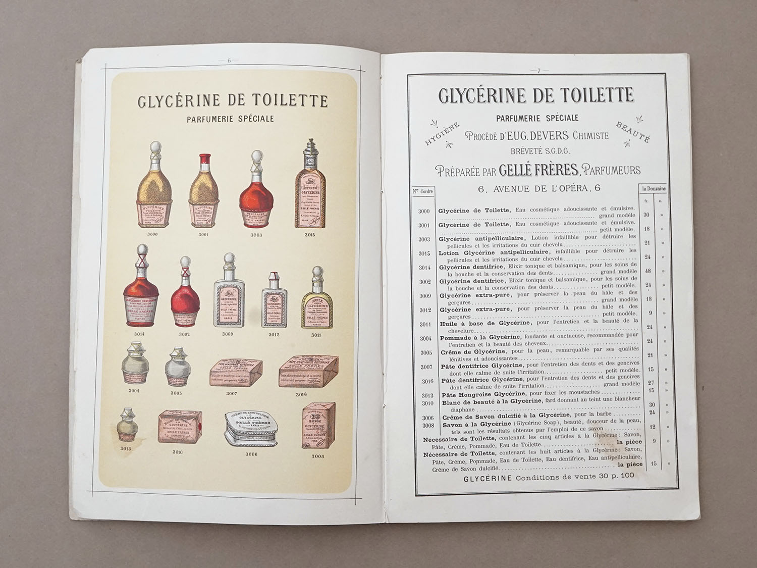 画像7: 1889年 アンティーク パフュームリーのカタログ - GELLE FRERES PARIS - (7)