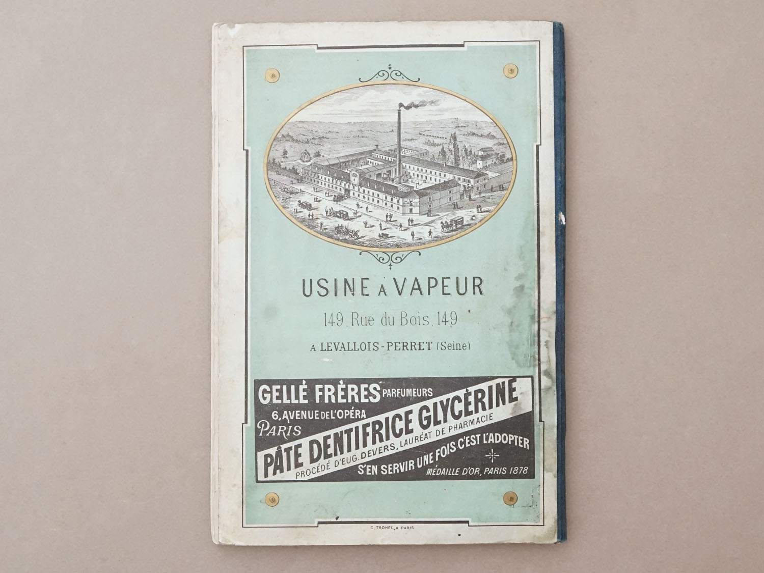 画像2: 1889年 アンティーク パフュームリーのカタログ - GELLE FRERES PARIS - (2)