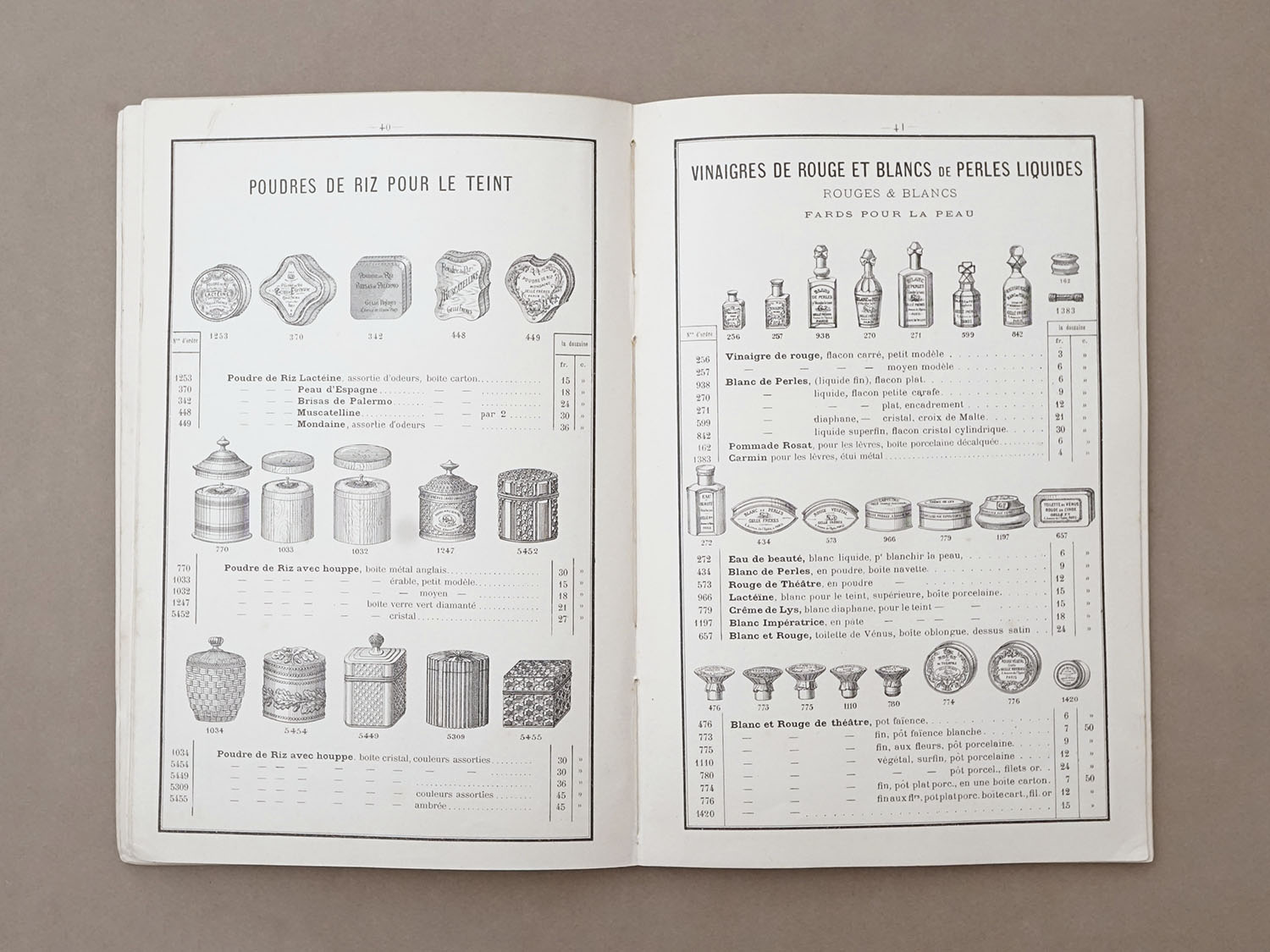 画像13: 1889年 アンティーク パフュームリーのカタログ - GELLE FRERES PARIS - (13)