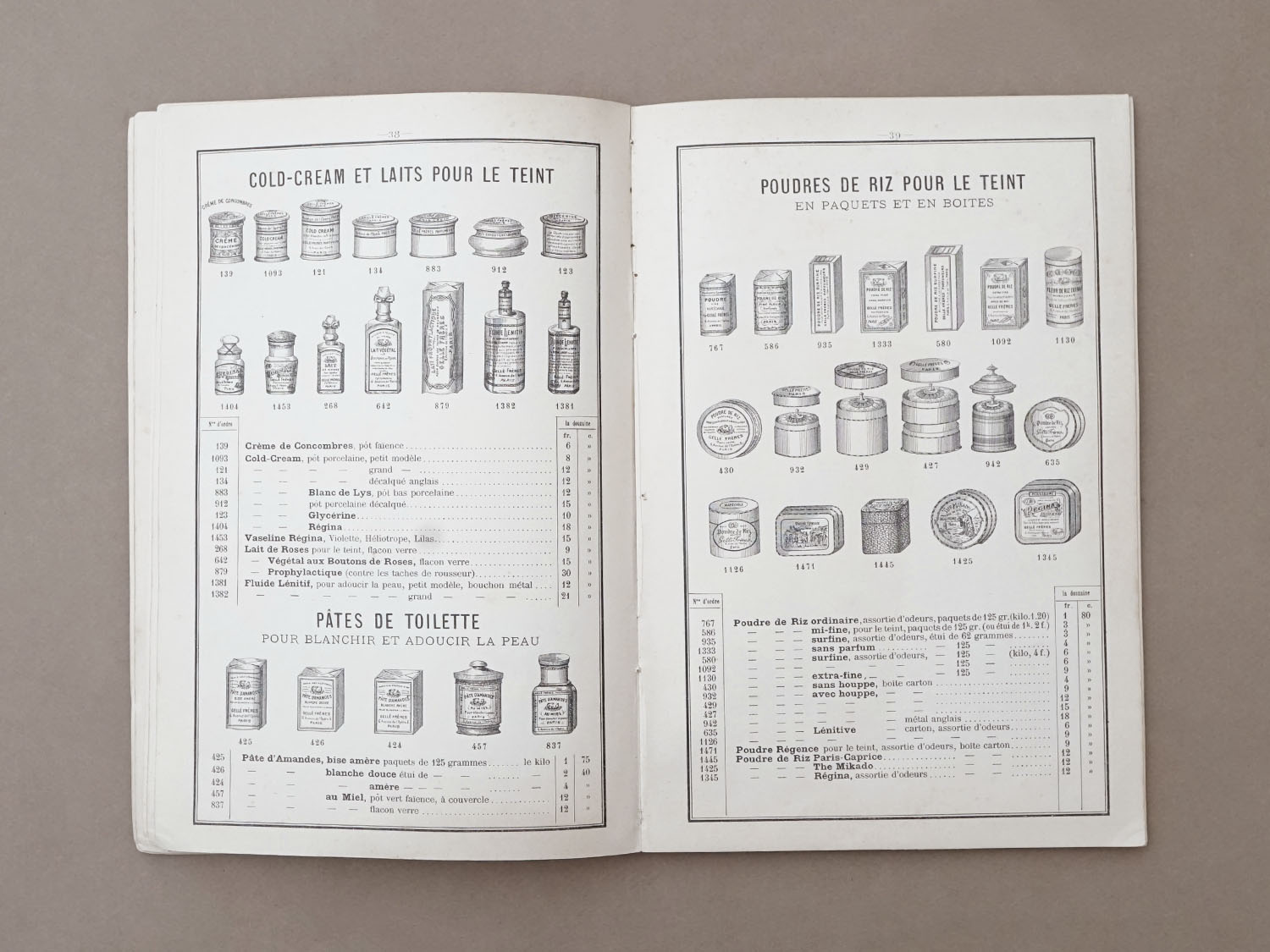 画像12: 1889年 アンティーク パフュームリーのカタログ - GELLE FRERES PARIS - (12)