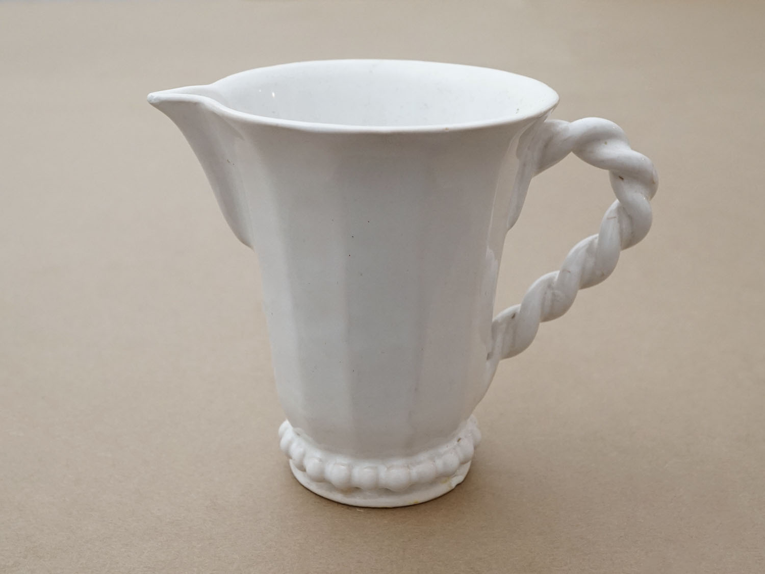 画像2: 1930〜1950年 エミール・テシエ EMILE TESSIER クリーマー ミルクポット パールリム (2)