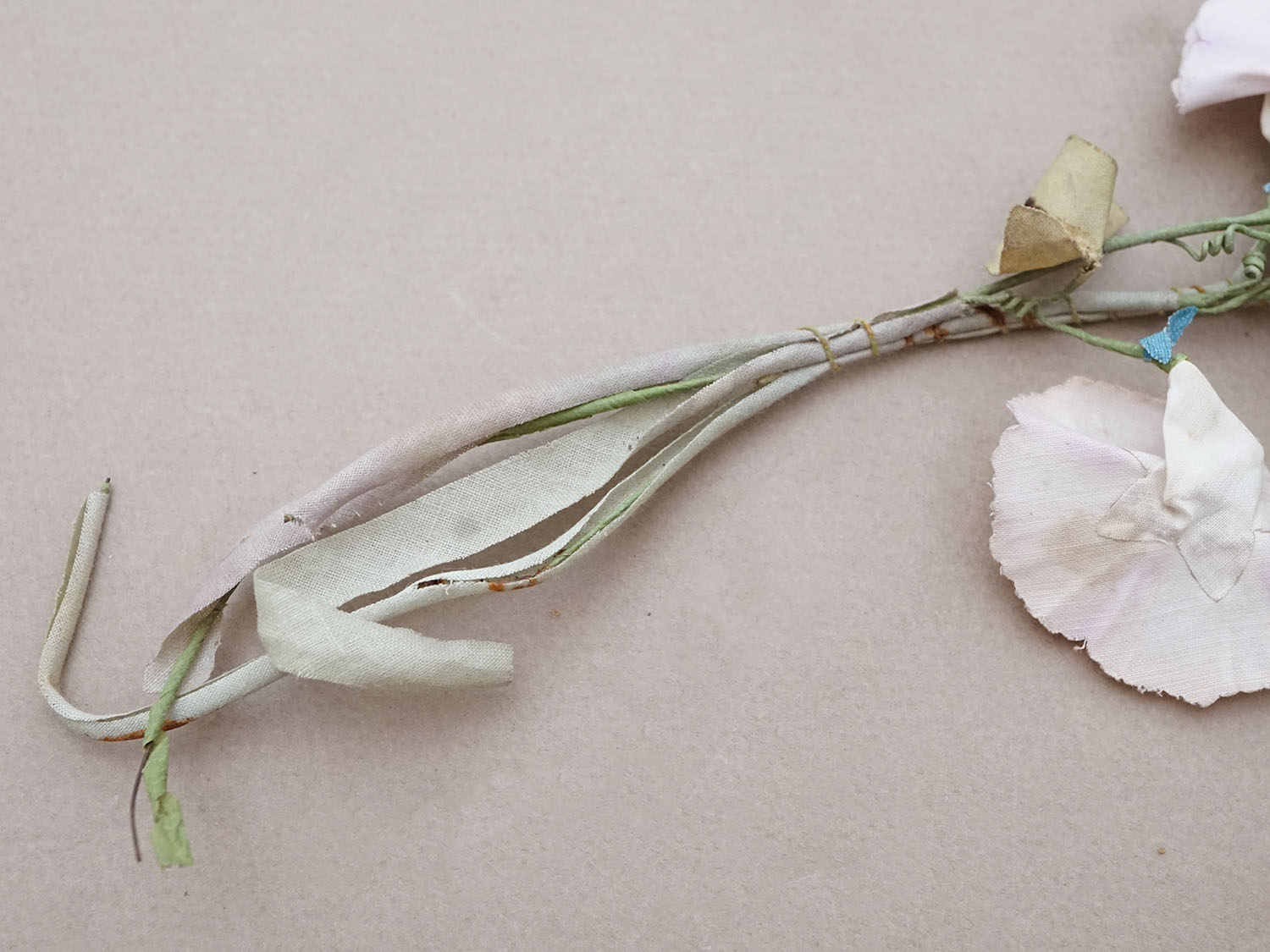 画像7: ＊蚤の市＊アンティーク 布花 昼顔 プランタン百貨店のラベル付 - AU PRINTEMPS - (7)