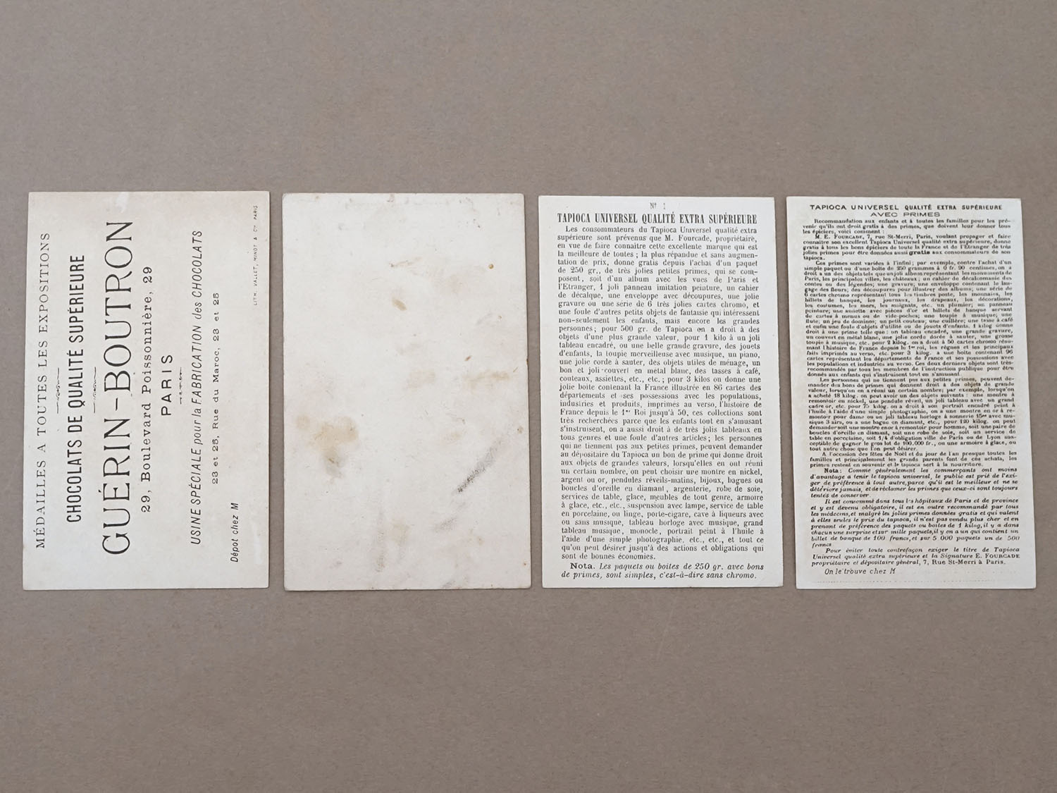 画像4: ＊蚤の市セット＊アンティーク クロモ 4点セット (4)