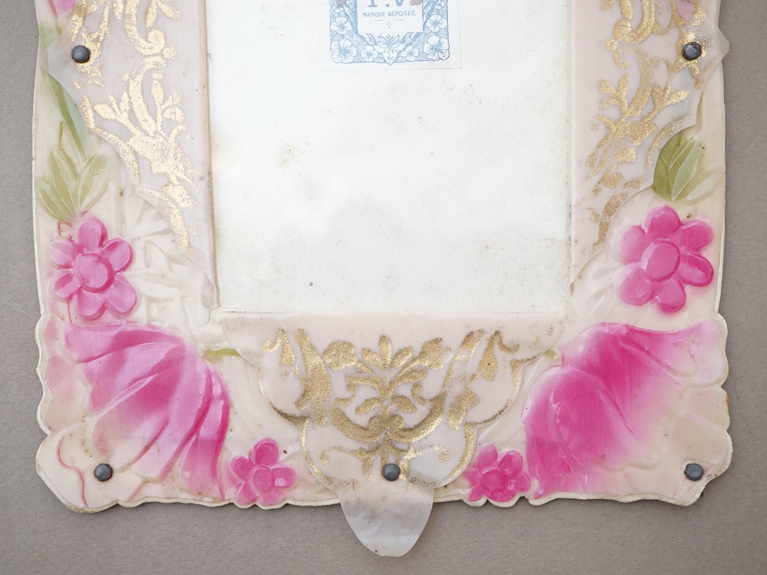 画像3: ＊蚤の市＊ セルロイドのフォトフレーム  (3)