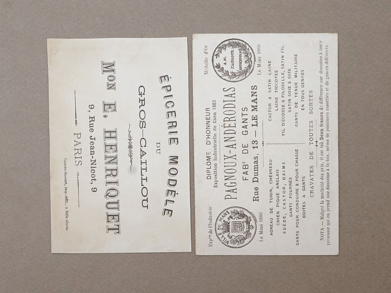 画像2: ＊蚤の市セット＊アンティーク クロモ 2点セット (2)