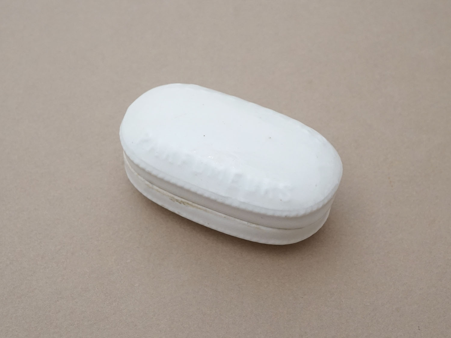 画像2:  アンティーク GELLE FRERES 歯磨き粉ケース セラミック製 - GELLE FRERES PARIS - (2)