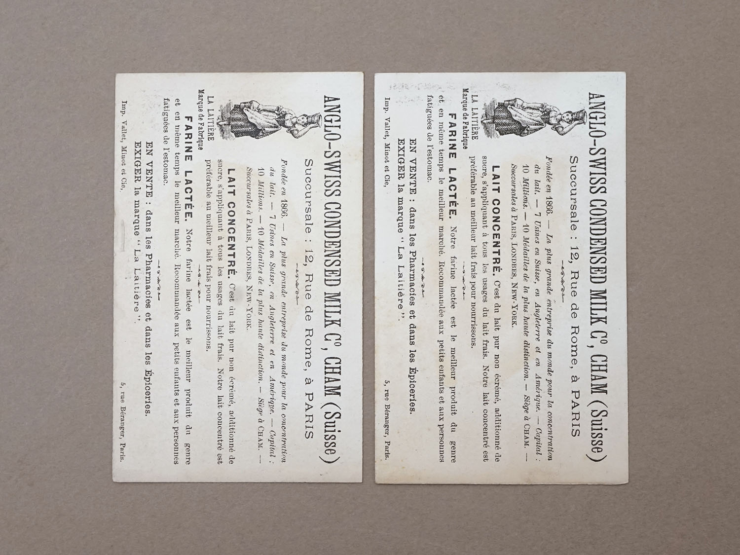 画像2: ＊蚤の市セット＊アンティーク クロモ 2点セット (2)