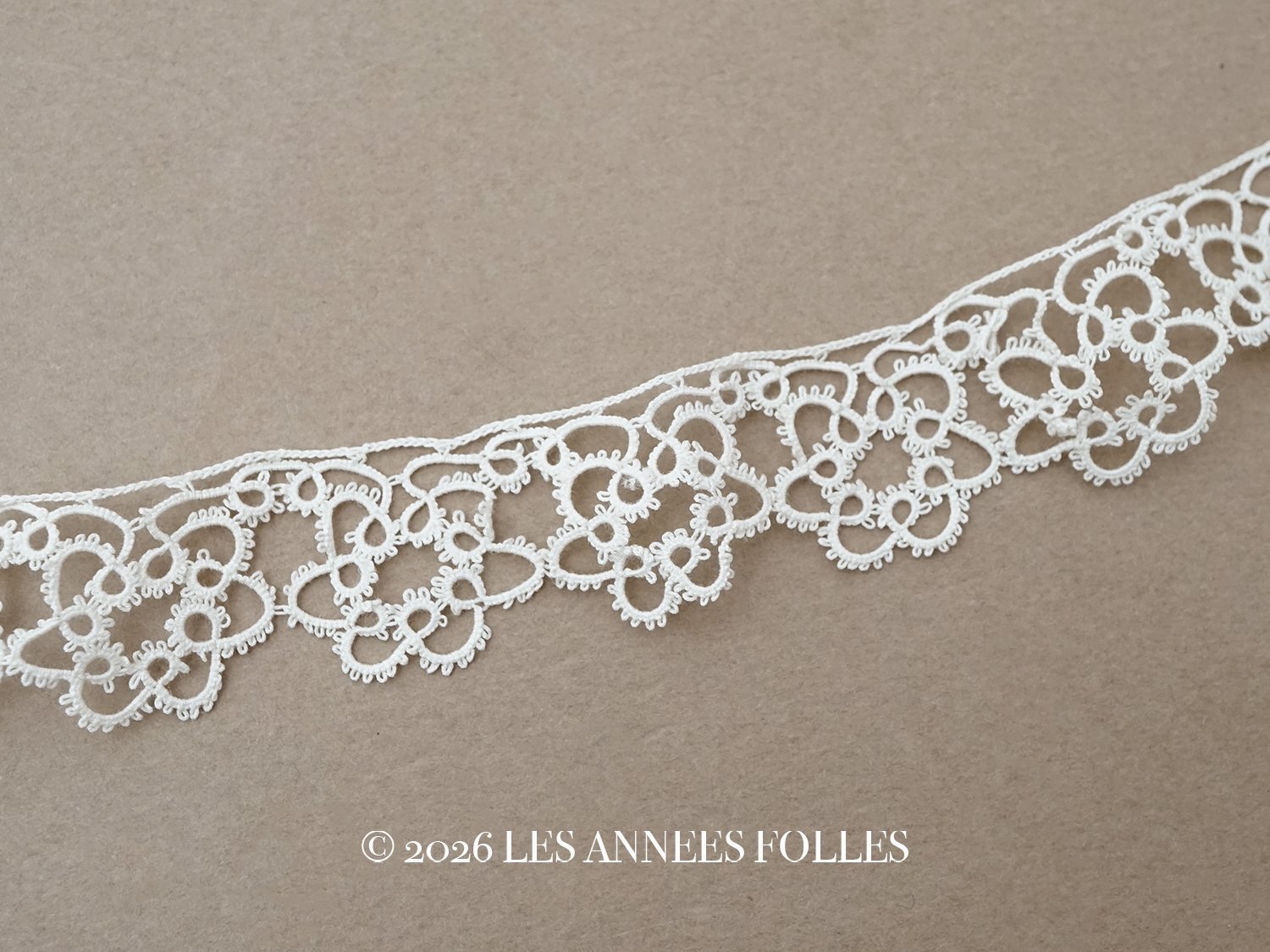 画像1: アンティーク タティングレース 0.9m (1)