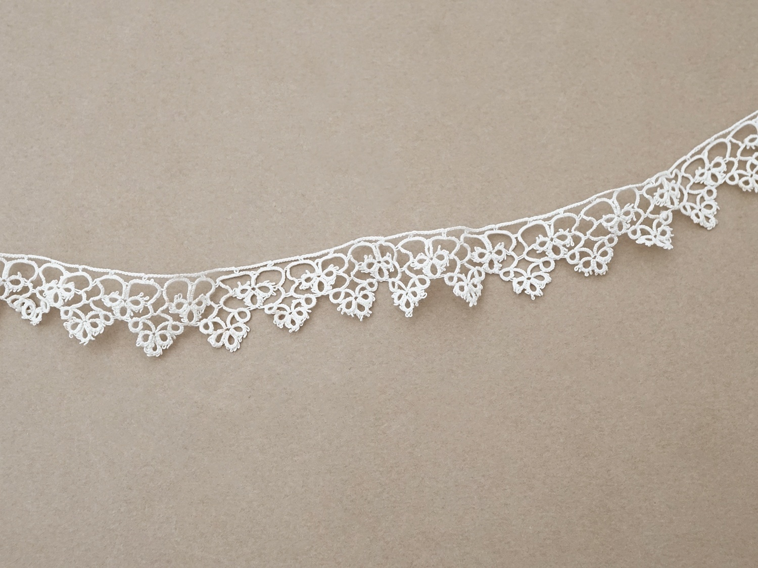 画像2: アンティーク タティングレース 0.85m (2)