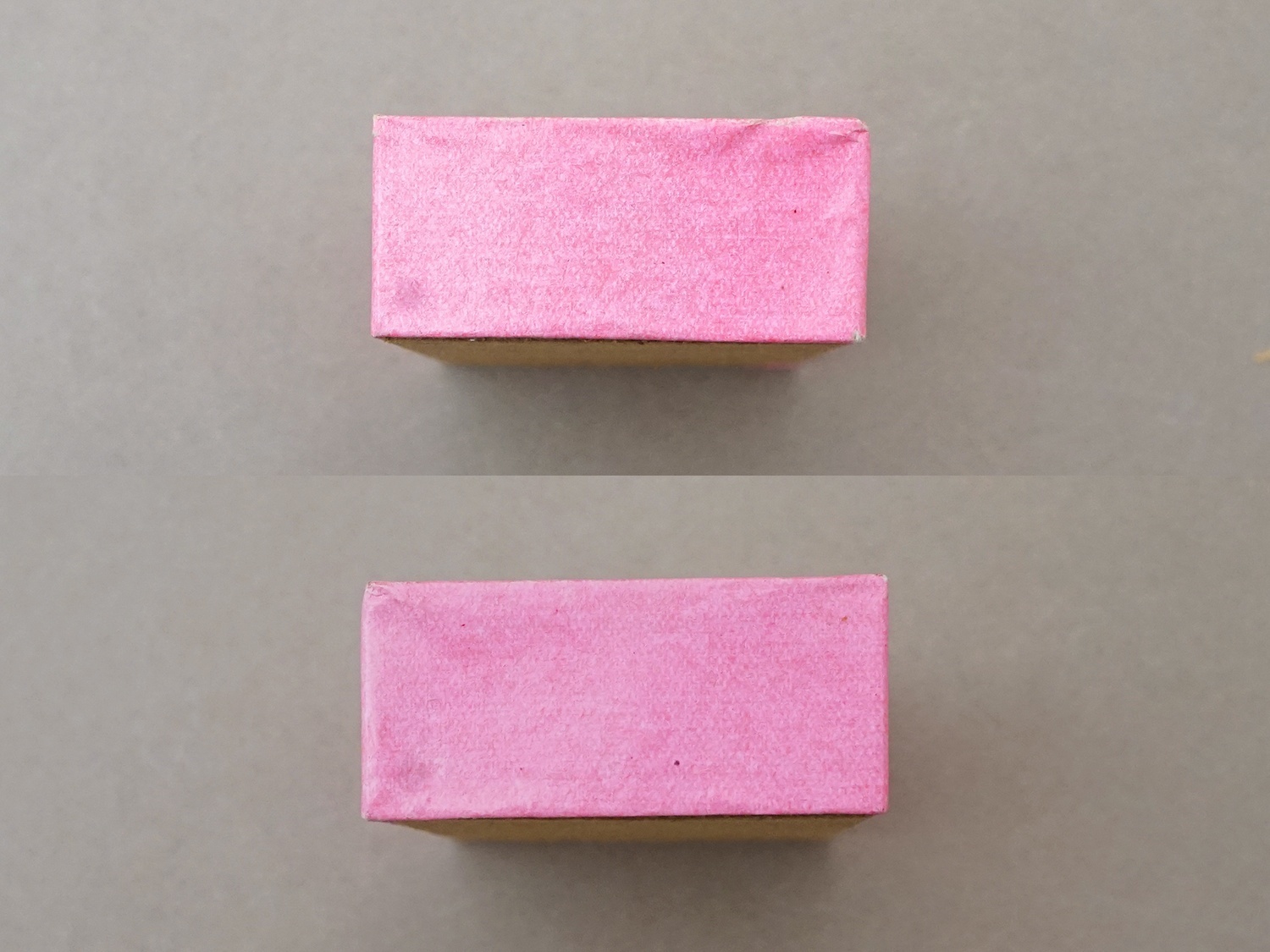 画像4: ＊蚤の市＊アンティーク ガラスの蓋の紙箱 ピンク (4)