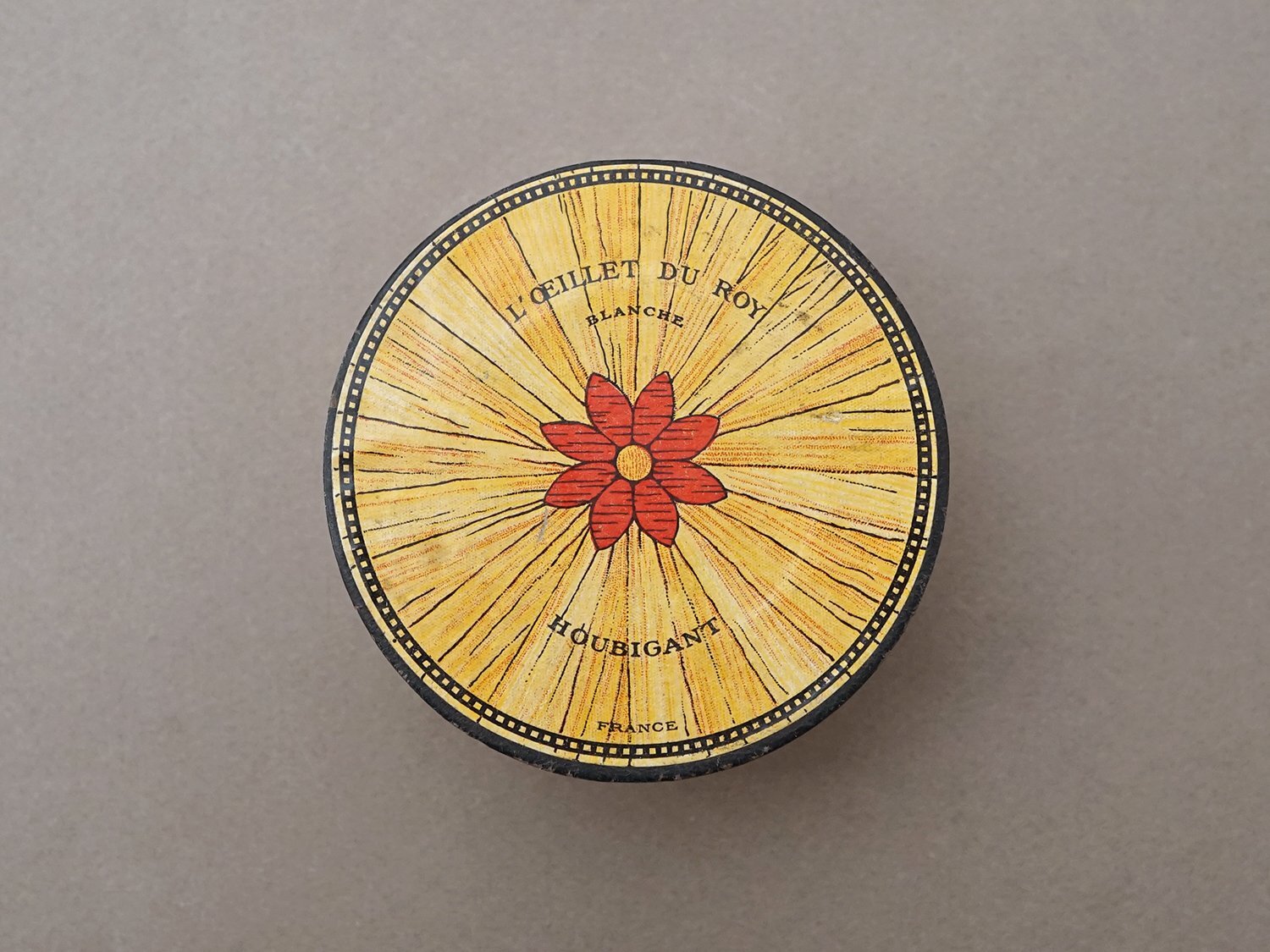 画像5: ＊蚤の市＊ アンティーク パウダーボックス - HOUBIGANT - (5)