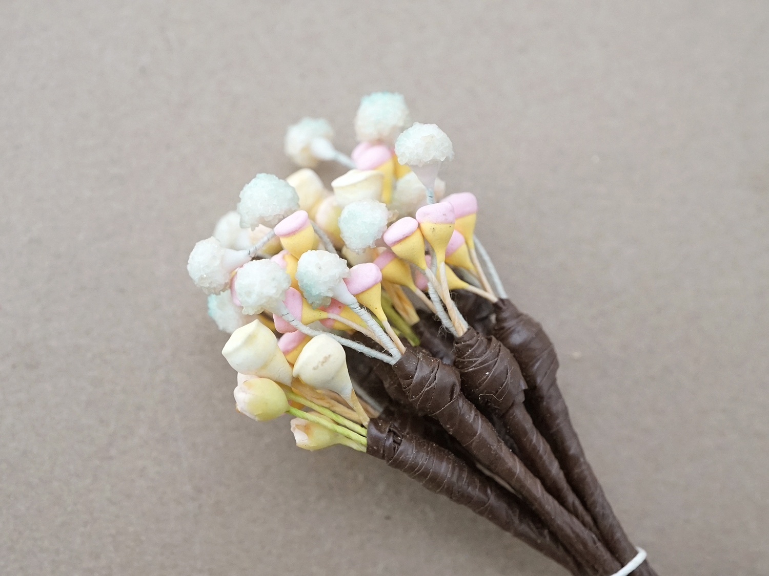 画像2: アンティーク ペップ  花芯 パステルカラー (2)