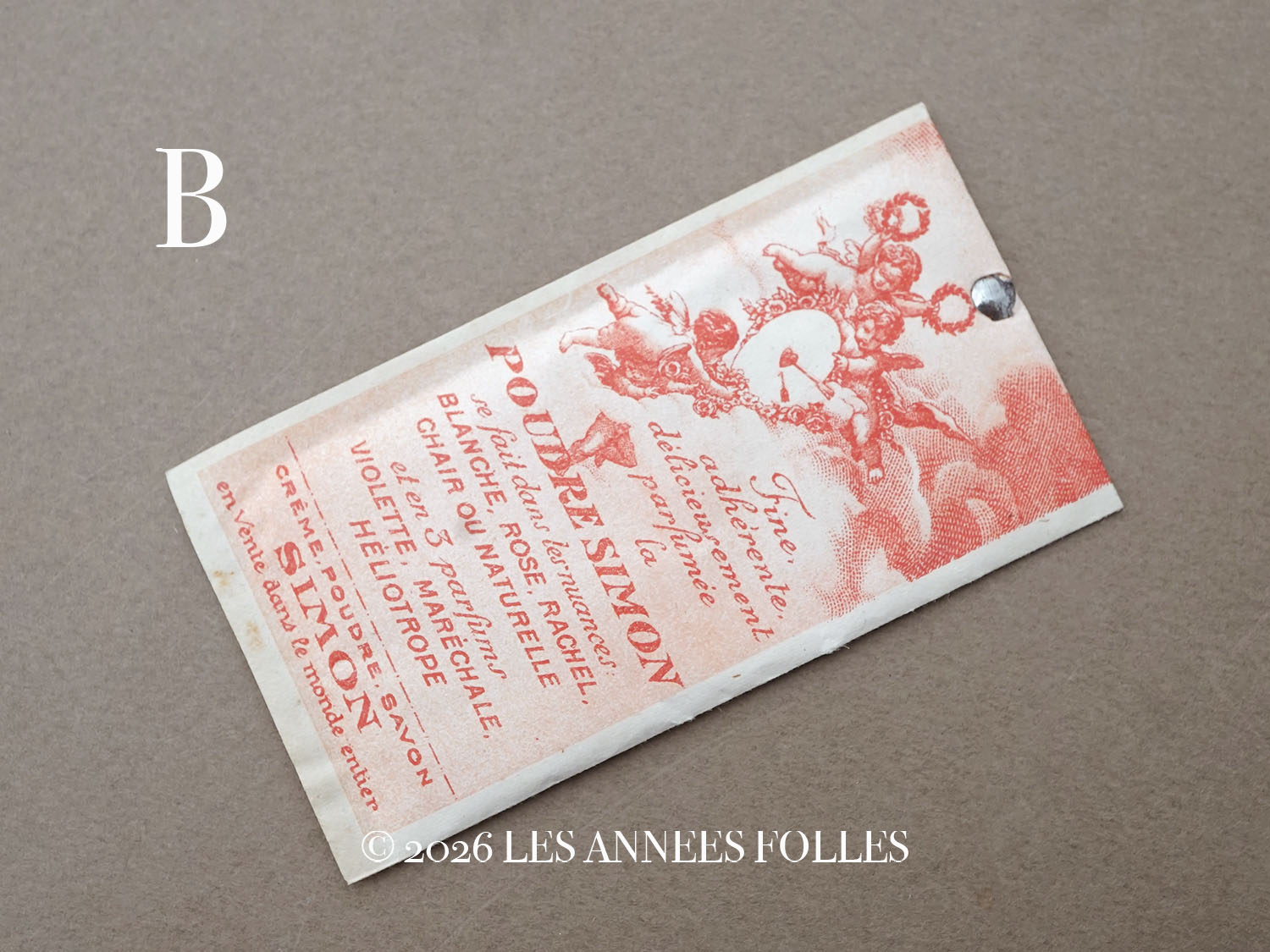 画像5: アンティーク 天使のパウダーサシェ - POUDRE SIMON PARIS - (5)