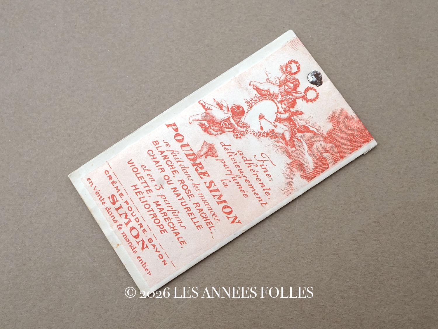 画像1: アンティーク 天使のパウダーサシェ - POUDRE SIMON PARIS - (1)