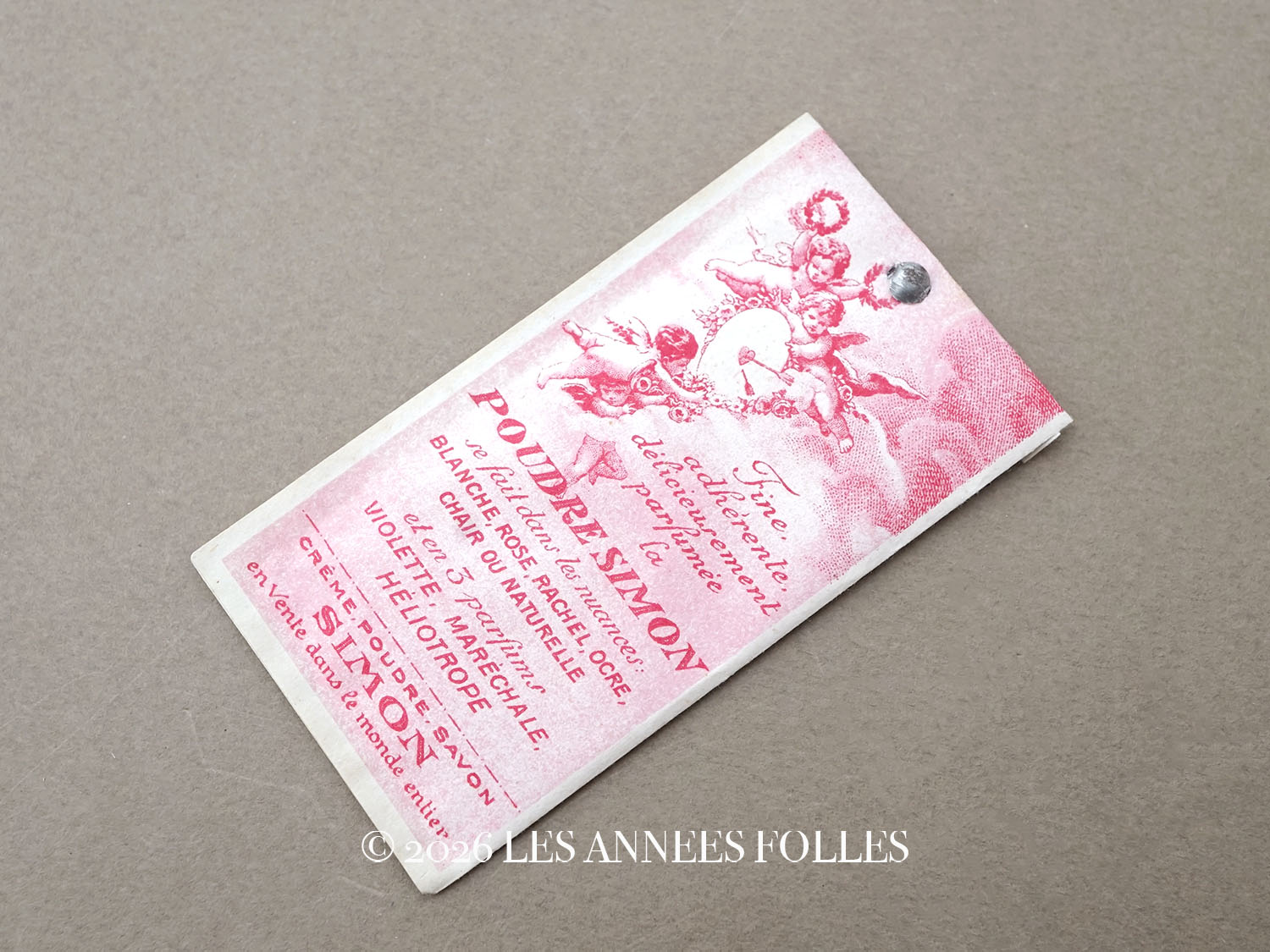 画像1: アンティーク 天使のパウダーサシェ - POUDRE SIMON PARIS - (1)