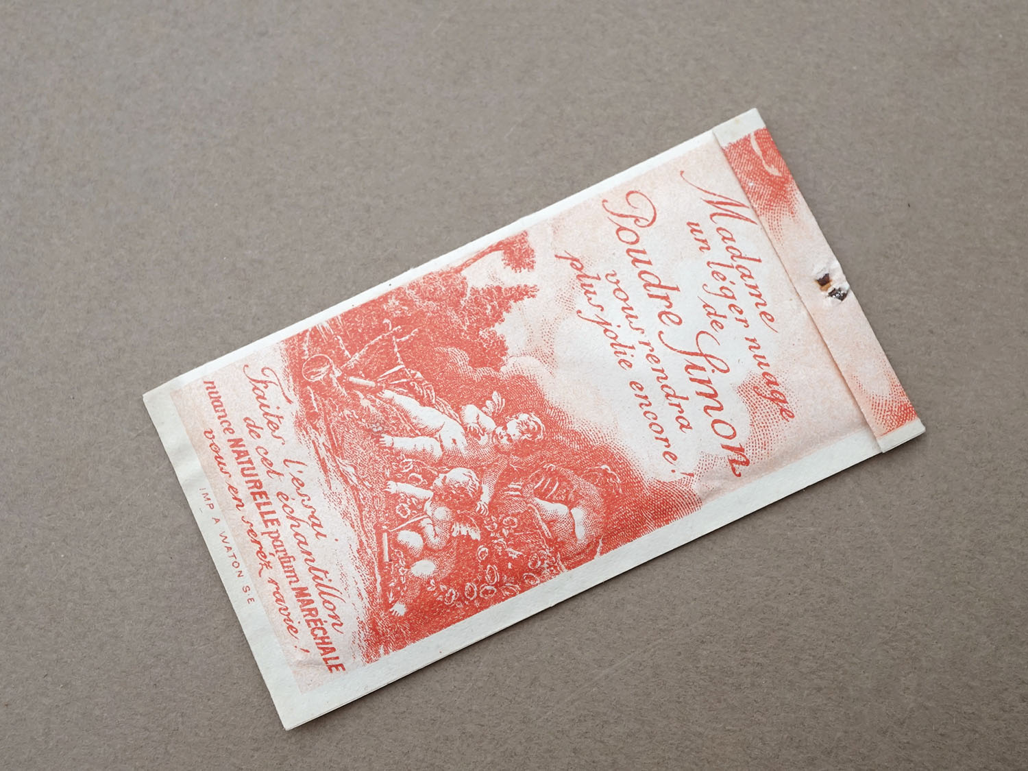 画像6: アンティーク 天使のパウダーサシェ - POUDRE SIMON PARIS - (6)