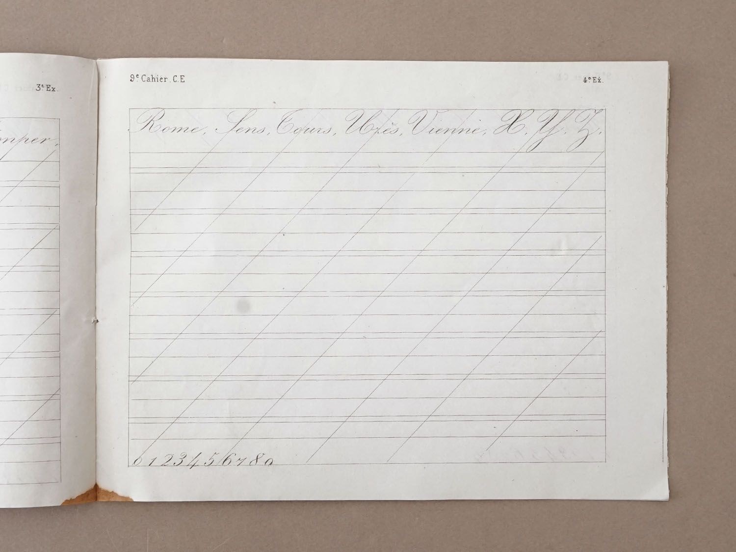 画像6: ＊蚤の市＊アンティーク 19世紀末 書き方ノート (6)