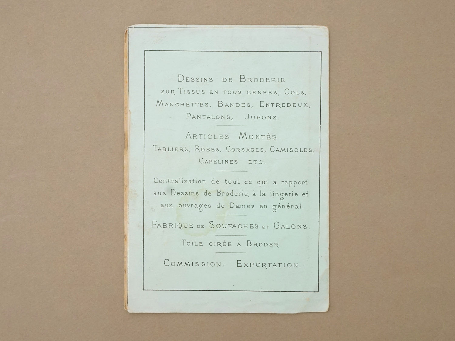 画像10: ＊蚤の市セット＊アンティーク 刺繍図案帳 2点セット (10)