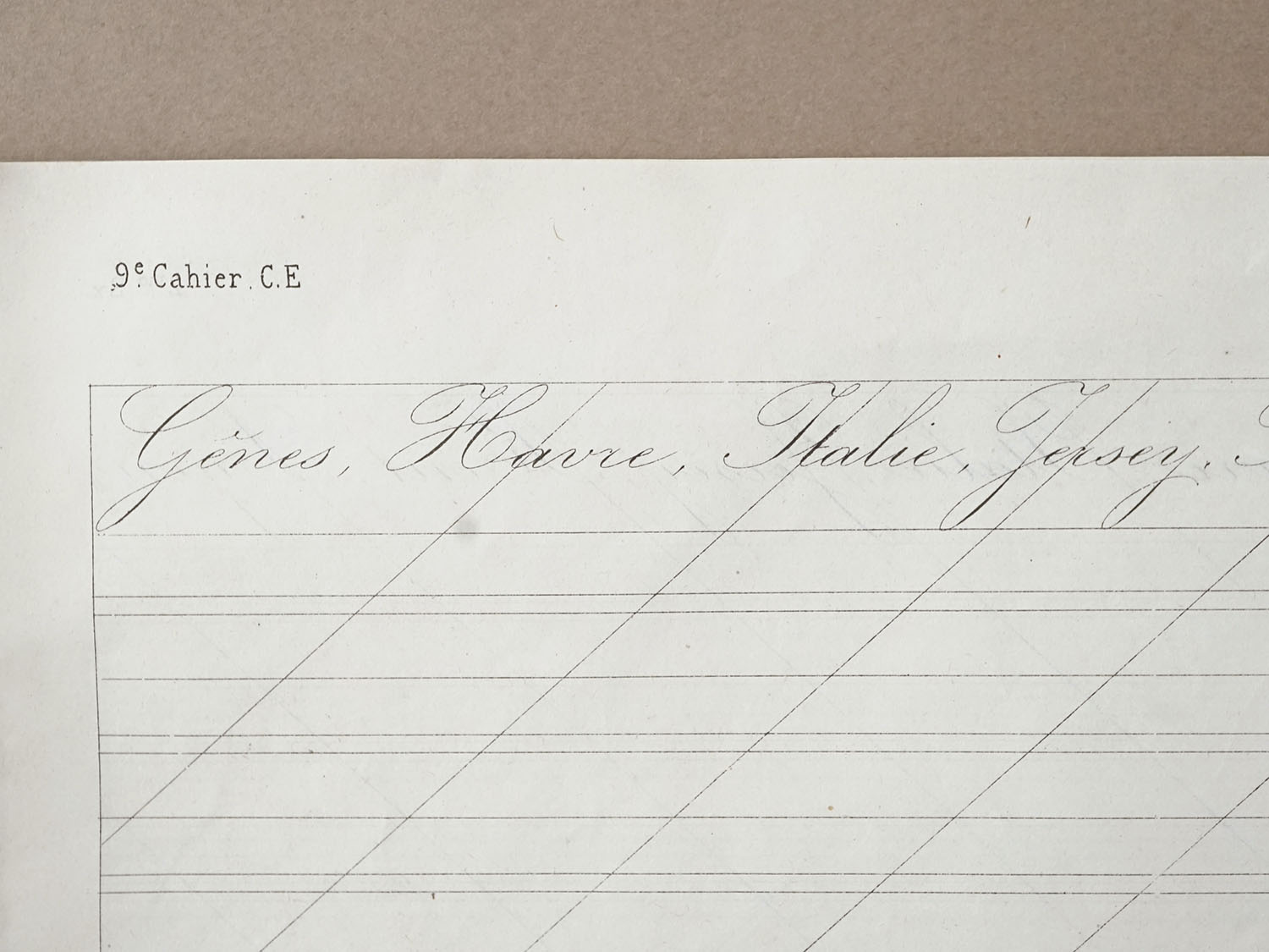 画像5: ＊蚤の市＊アンティーク 19世紀末 書き方ノート (5)