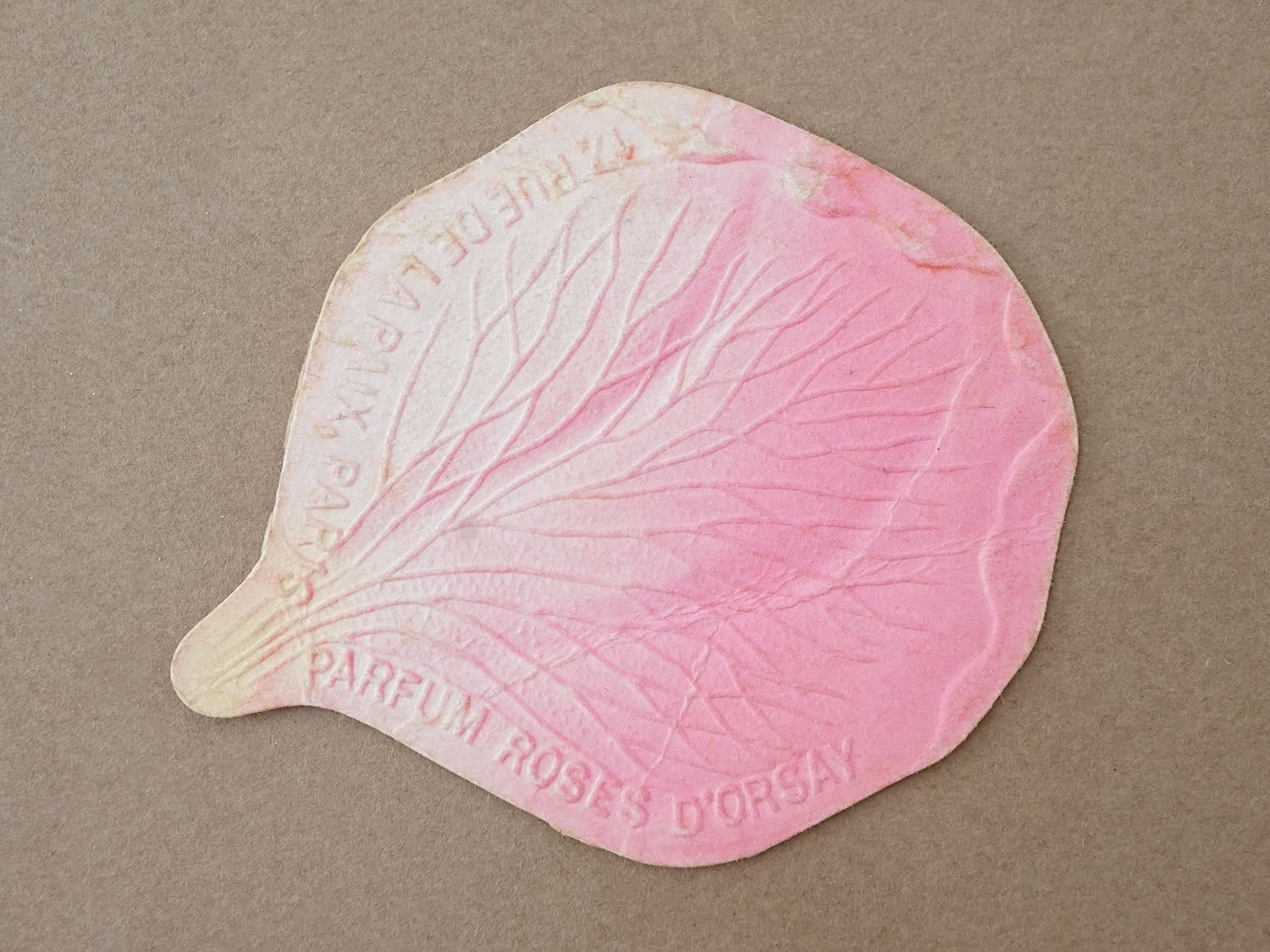 画像2: ＊蚤の市セット＊アンティーク  パフュームリーのセット パフュームカード＆パウダーサシェ (2)