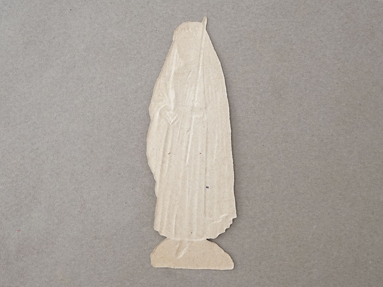 画像3: アンティーク ダイカットクロモ 初聖体の少女 (3)