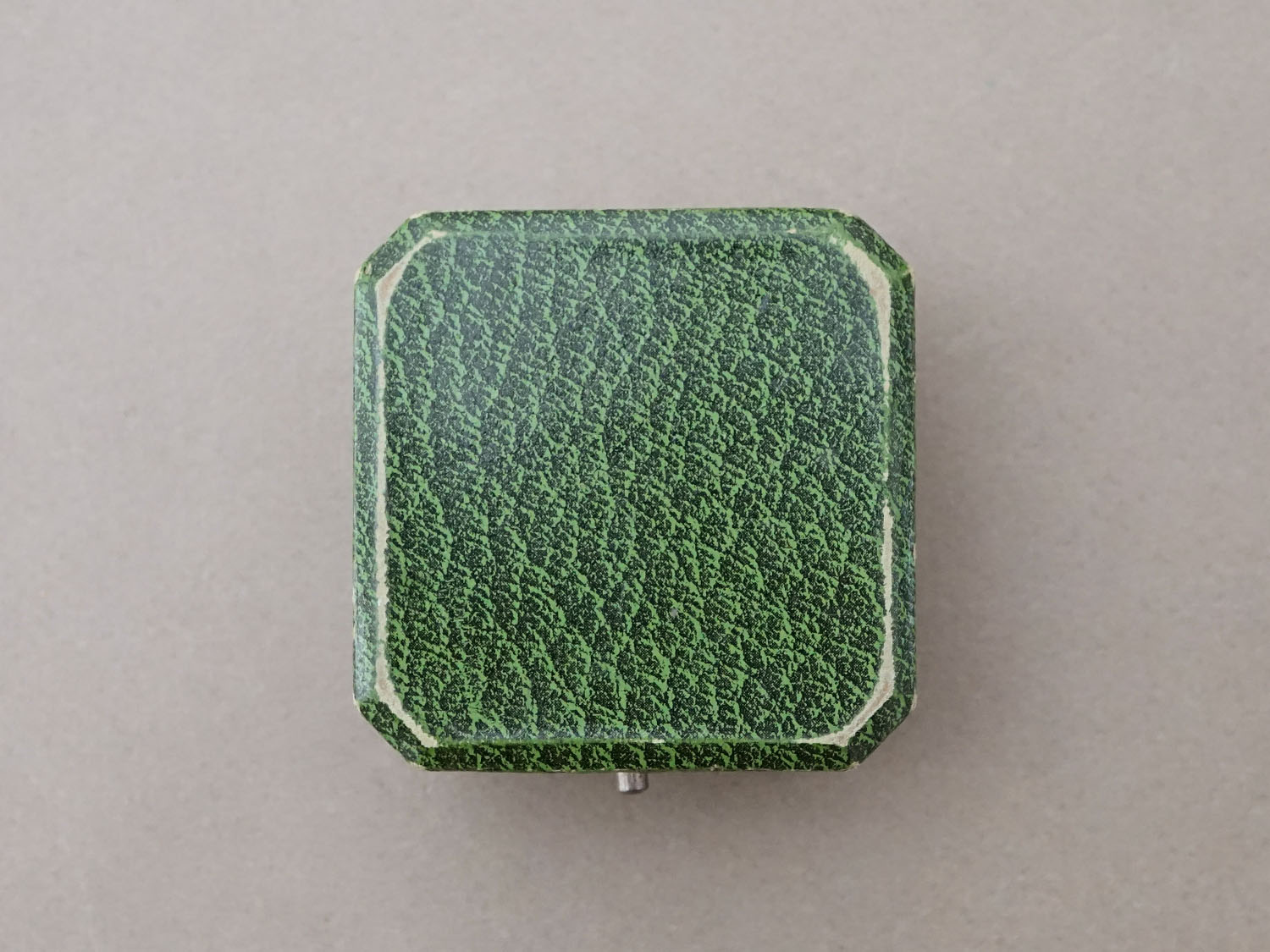 画像7: アンティーク 金彩入り ジュエリーボックス グリーン  (7)