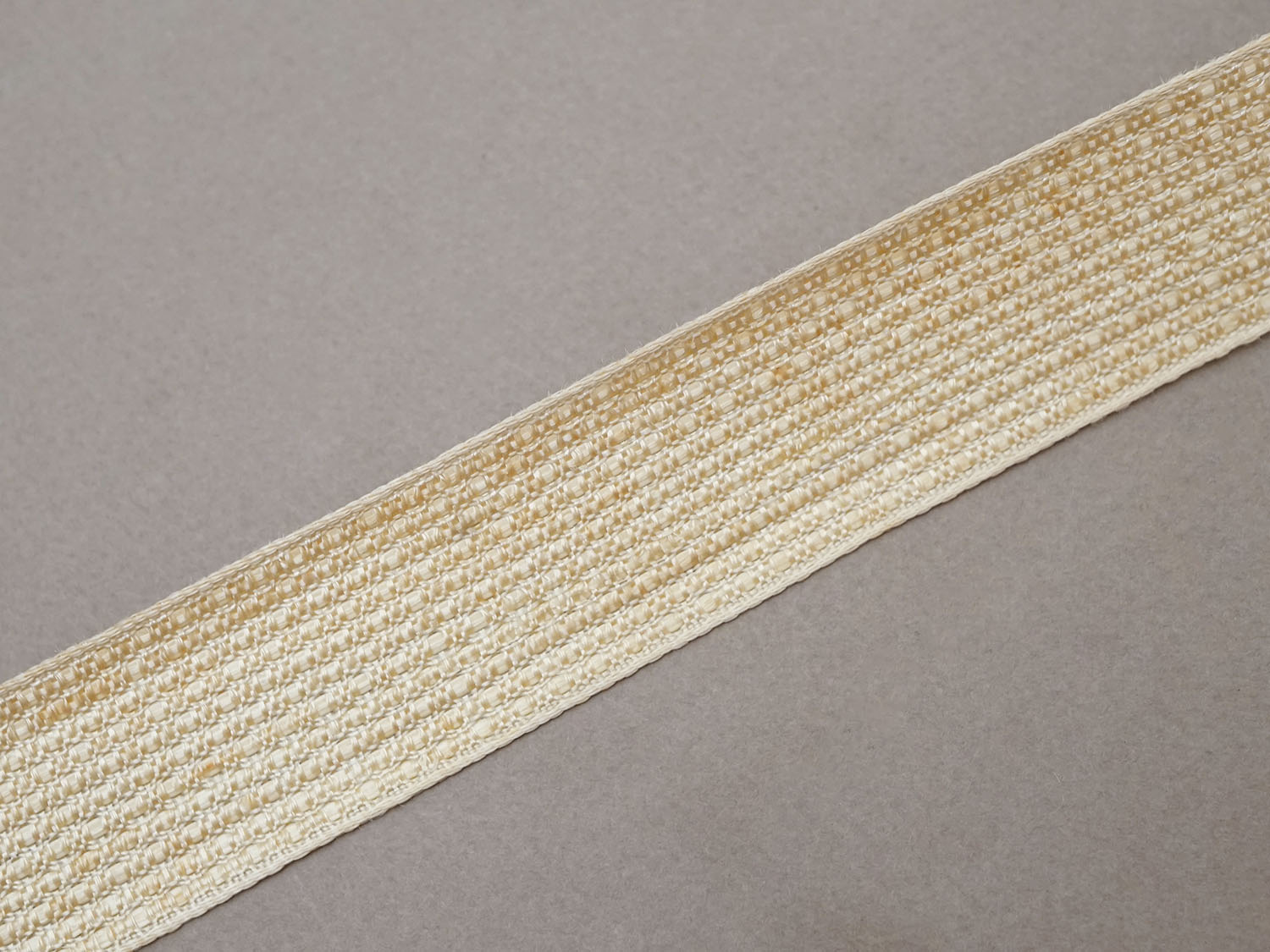 画像5: ＊蚤の市＊アンティーク リボン ストロー素材風 8m PON 1436 N5 COL.2 (5)